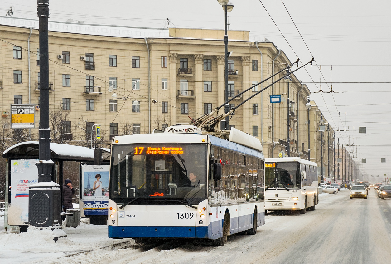 Санкт-Петербург, Тролза-5265.00 «Мегаполис» № 1309