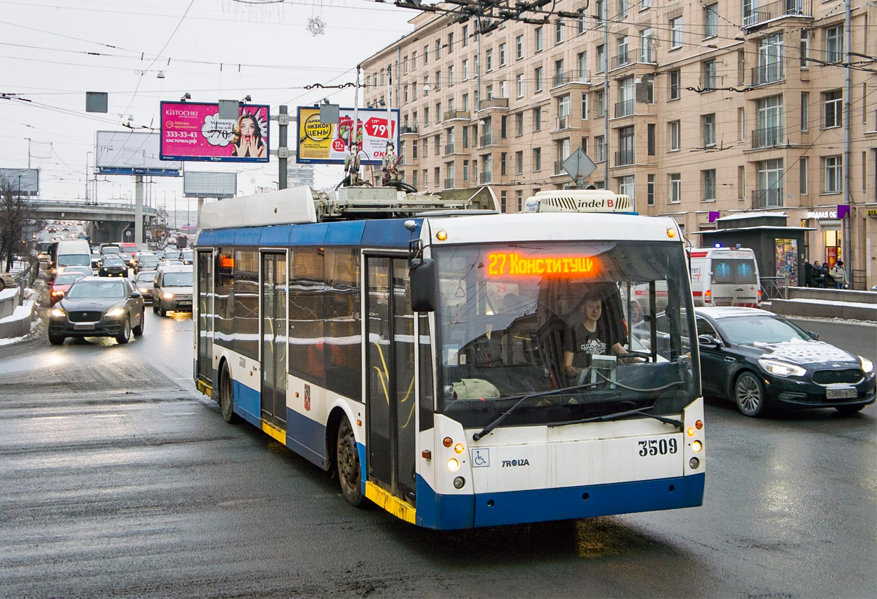 Санкт-Петербург, Тролза-5265.00 «Мегаполис» № 3509