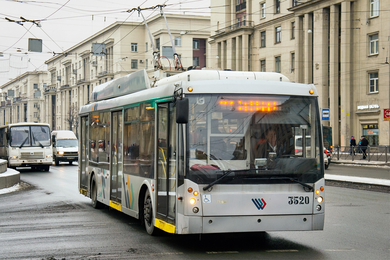 Санкт-Петербург, Тролза-5265.00 «Мегаполис» № 3520