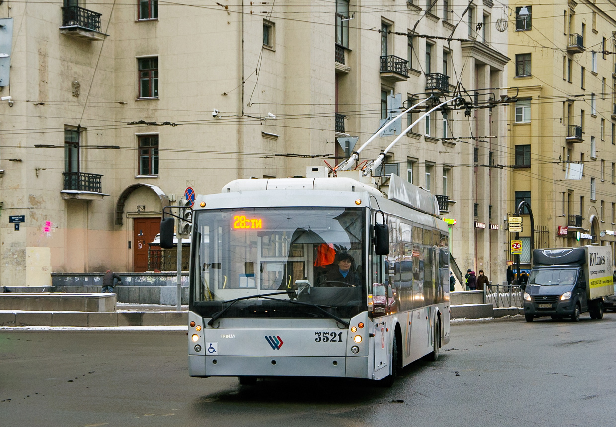Санкт-Петербург, Тролза-5265.00 «Мегаполис» № 3521