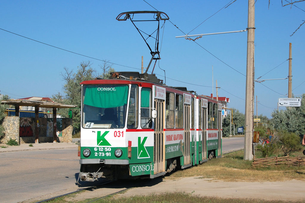 Евпатория, Tatra KT4SU № 031