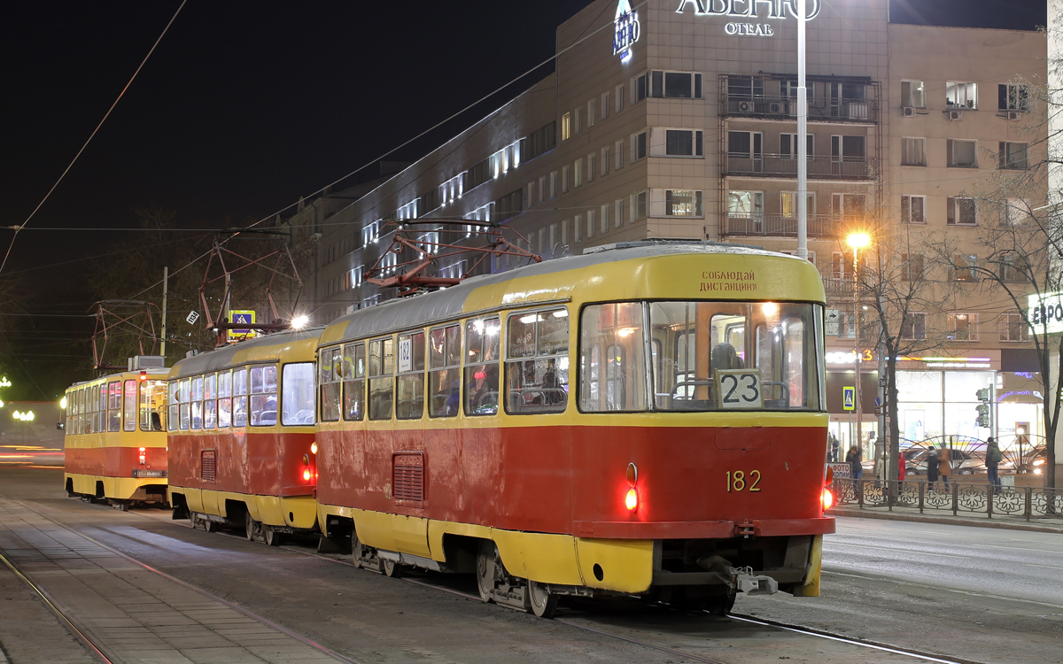 Екатеринбург, Tatra T3SU № 182
