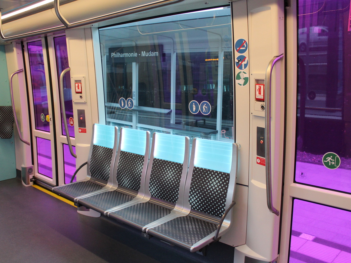 Люксембург, CAF Urbos 3 № 107