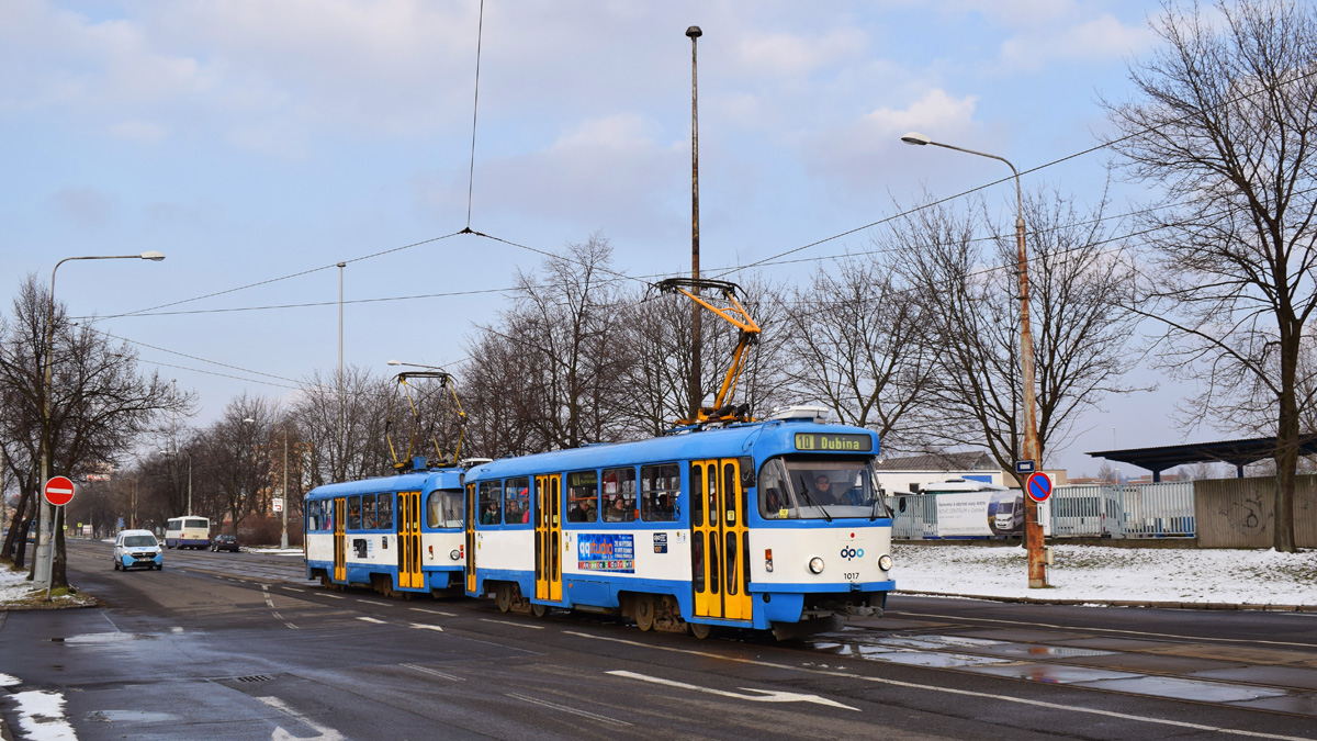 Острава, Tatra T3G № 1017