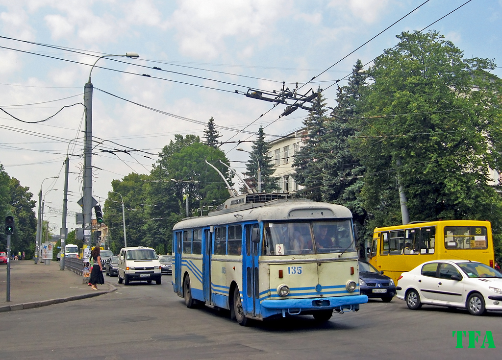Ровно, Škoda 9TrHT28 № 135