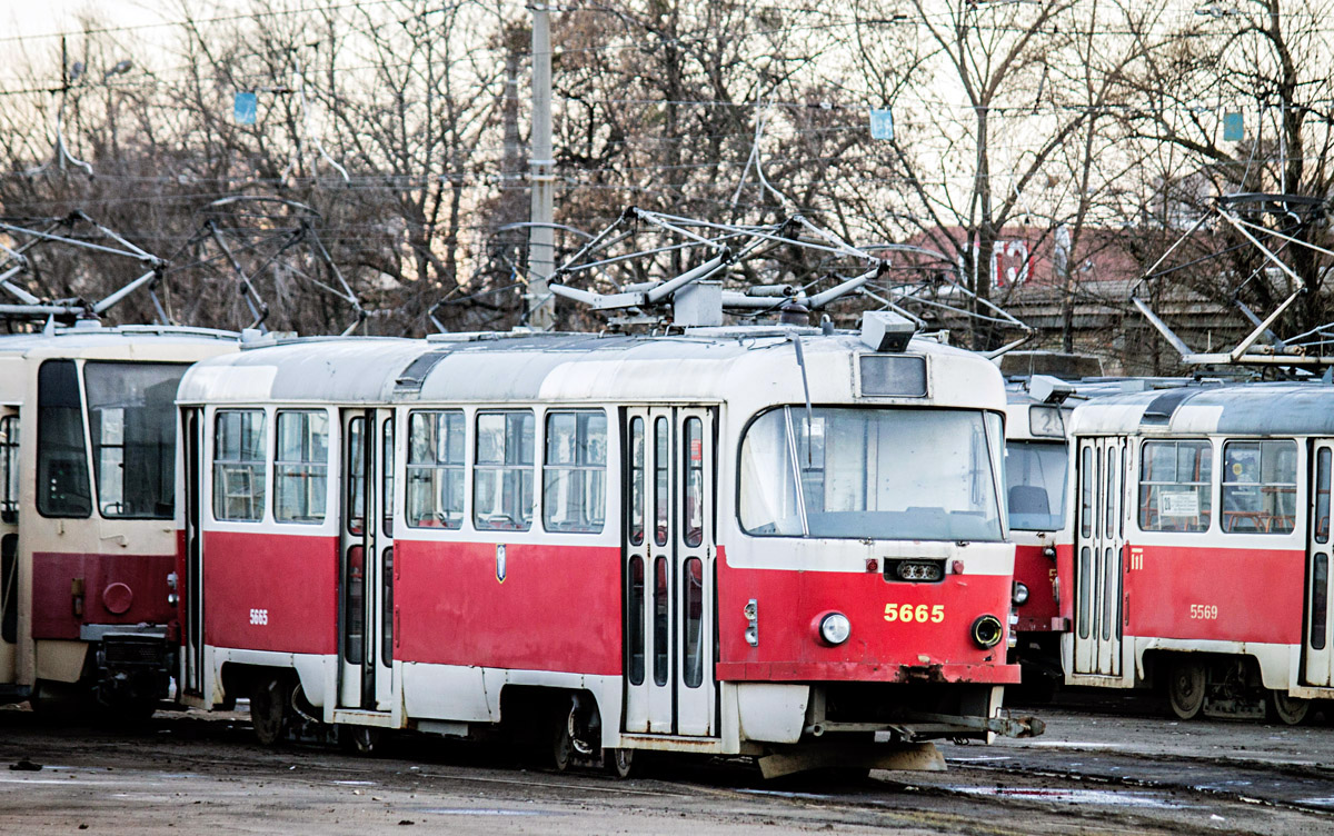 Киев, Tatra T3 № 5665