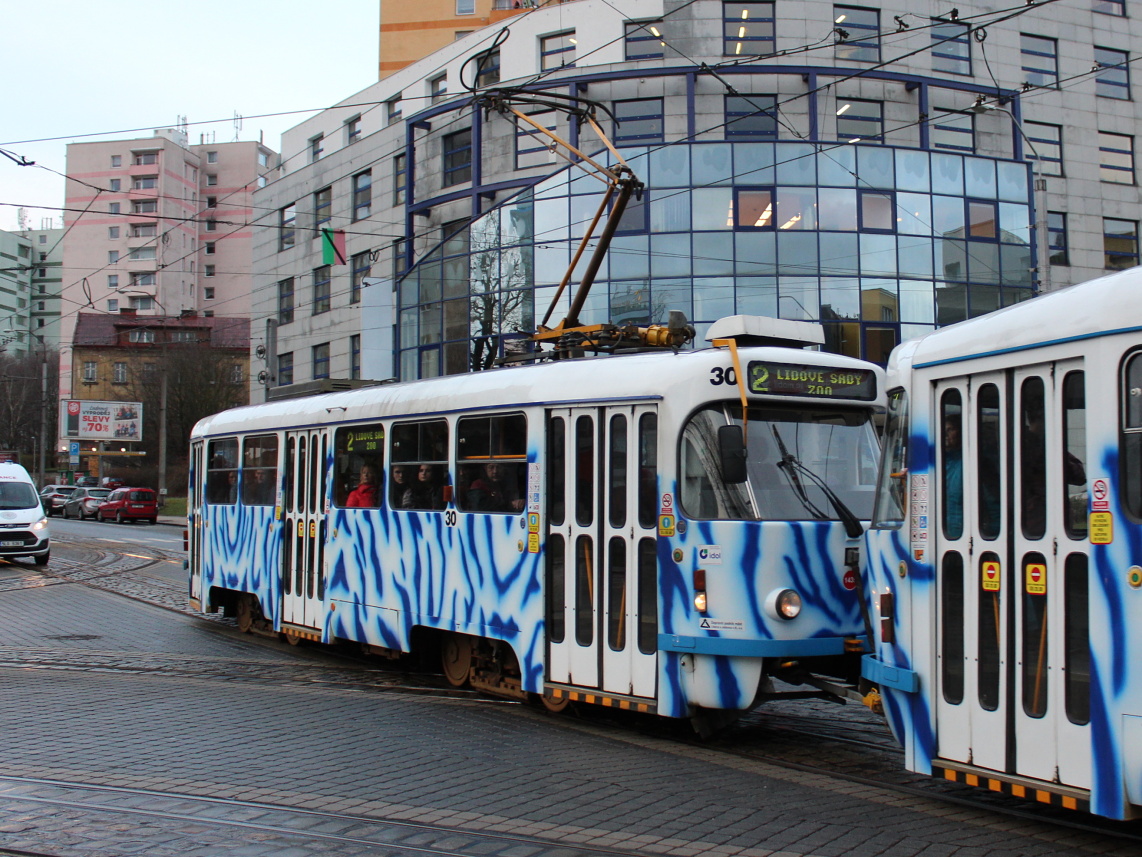 Liberec ― Jablonec nad Nisou, Tatra T3M.04 č. 30 Liberec ― Jablonec nad Nisou, Tatra T3M.04 č. 30