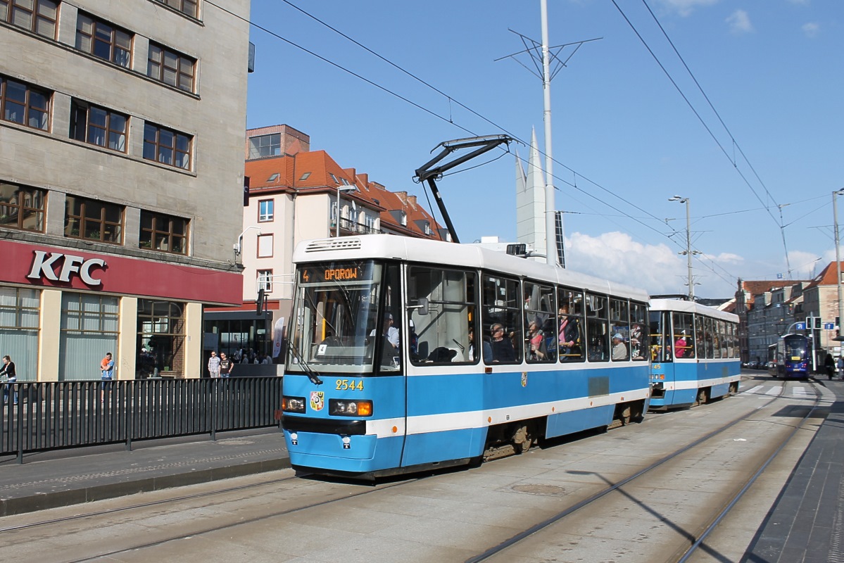 Вроцлав, Konstal 105NWr № 2544