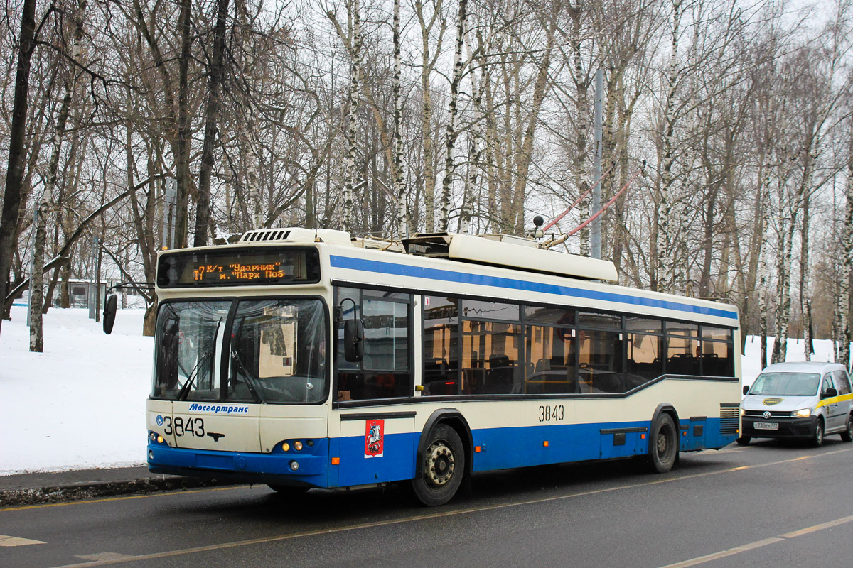 Москва, СВАРЗ-МАЗ-6235.00 № 3843