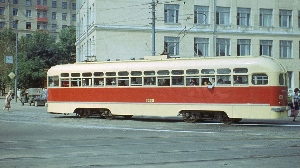 Moscow, MTV-82 № 1320; Moscow — Historical photos — Tramway and Trolleybus (1946-1991)