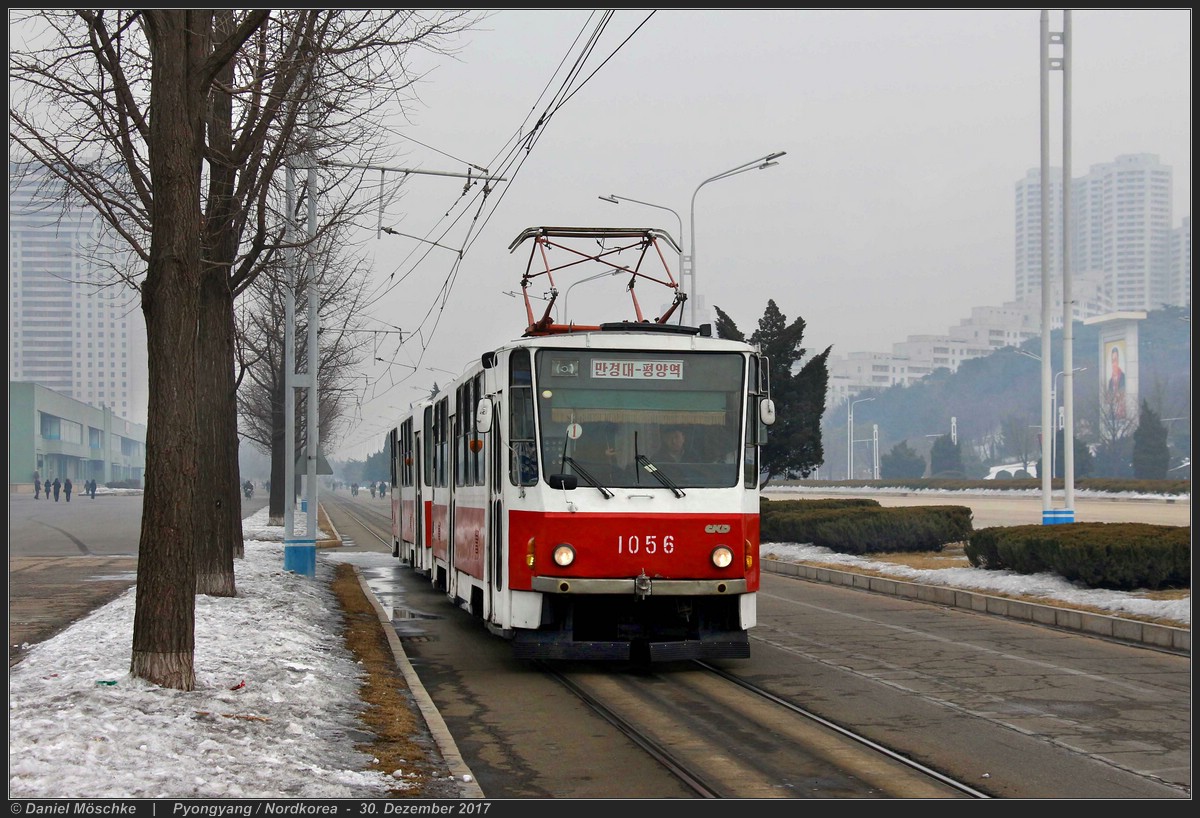 Пхеньян, Tatra T6B5K № 1056