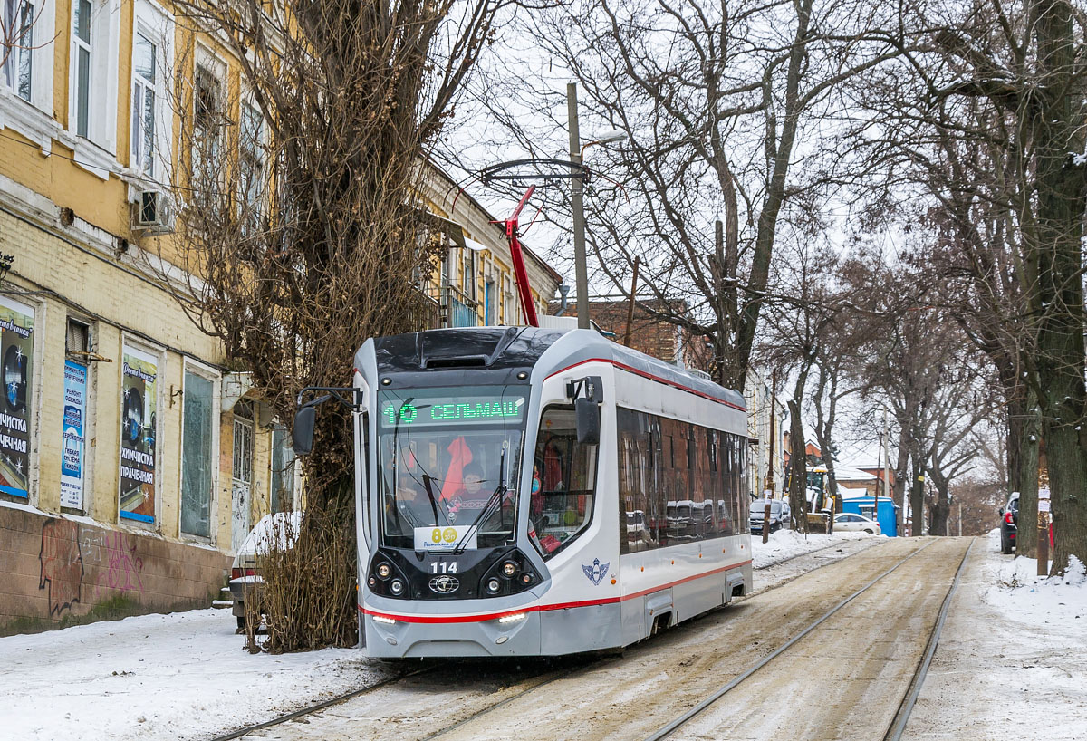 Ростов-на-Дону, 71-911E «City Star» № 114 Ростов-на-Дону, 71-911E «City Star» № 114