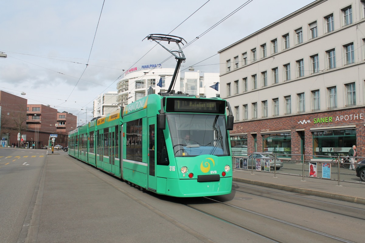 Basel, Siemens Combino № 316