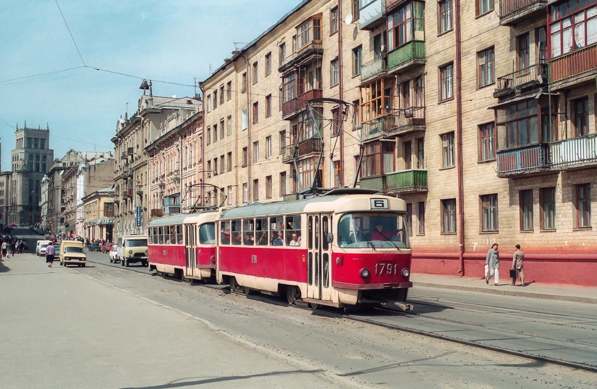 Харьков, Tatra T3SU (двухдверная) № 1791; Харьков, Tatra T3SU (двухдверная) № 1790