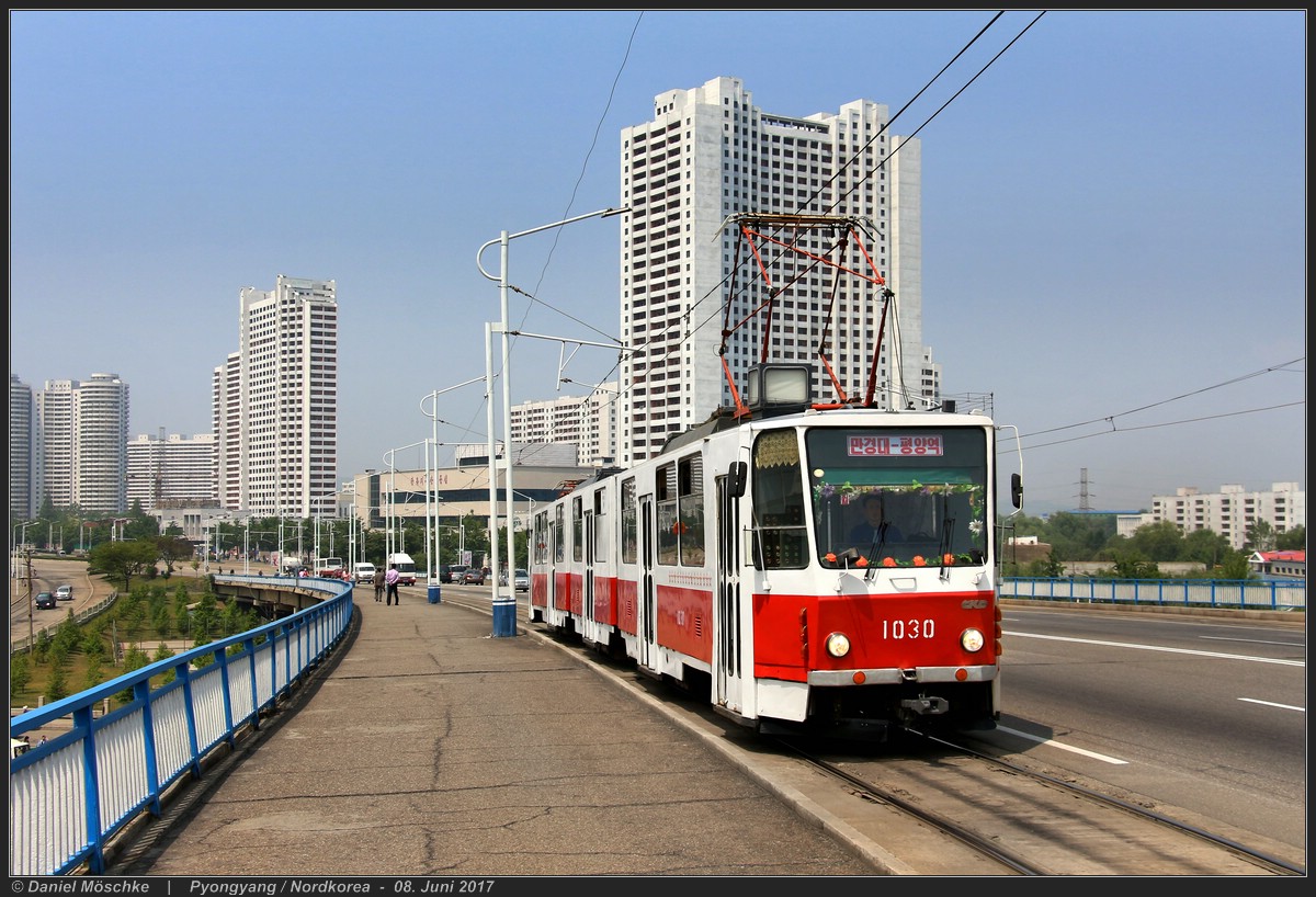 Пхеньян, Tatra KT8D5K № 1030