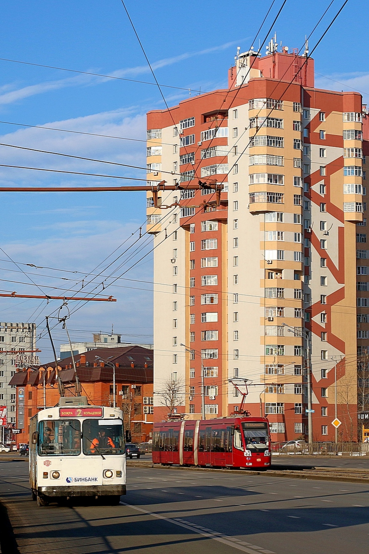 Казань, БКМ 84300М № 1313; Казань, ЗиУ-682Г [Г00] № 1313