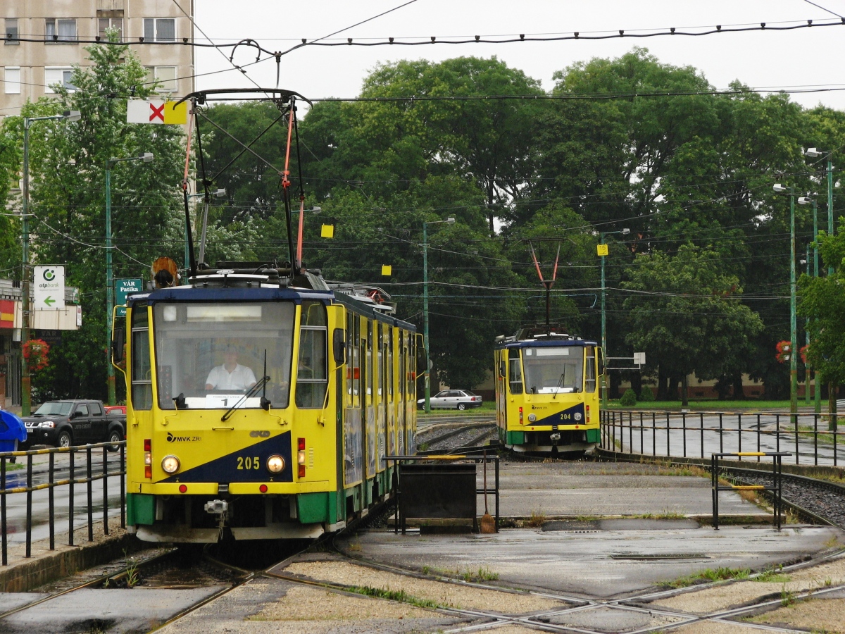 Miskolc, Tatra KT8D5 № 205