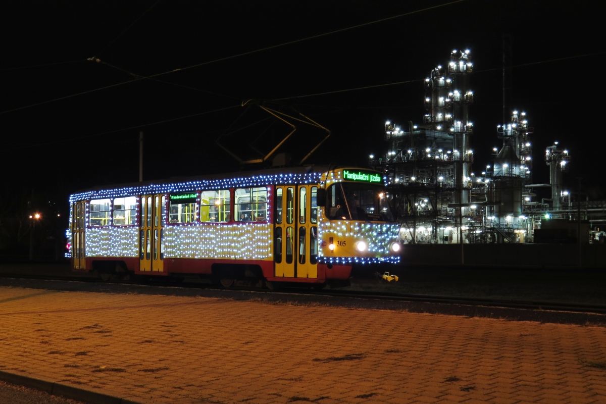 Most ― Litvínov, Tatra T3M.3 Nr 305