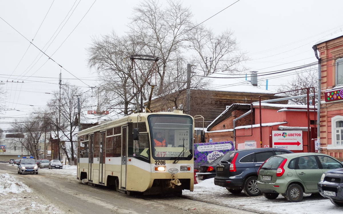Нижний Новгород, 71-619КТ № 3206
