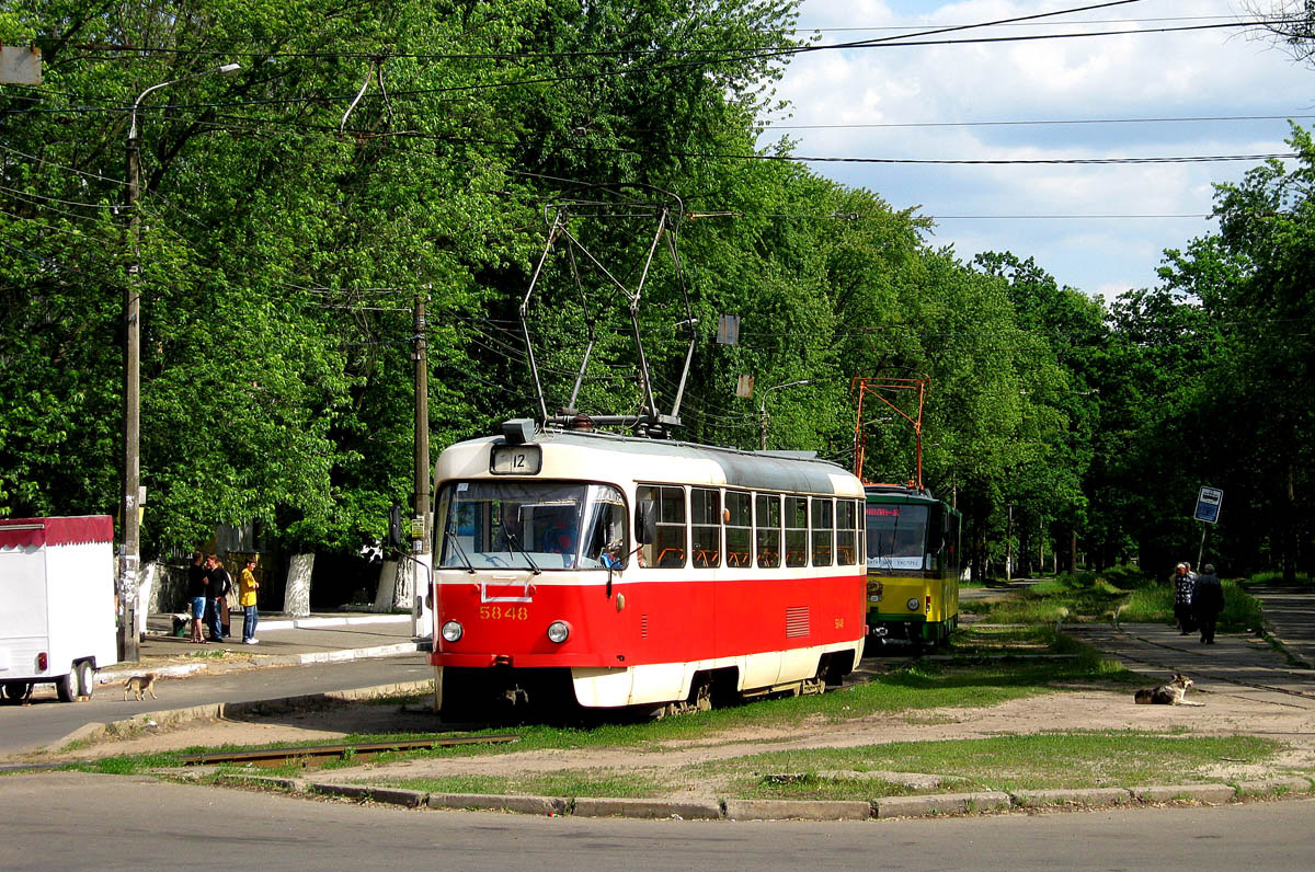 Киев, Tatra T3SU № 5848