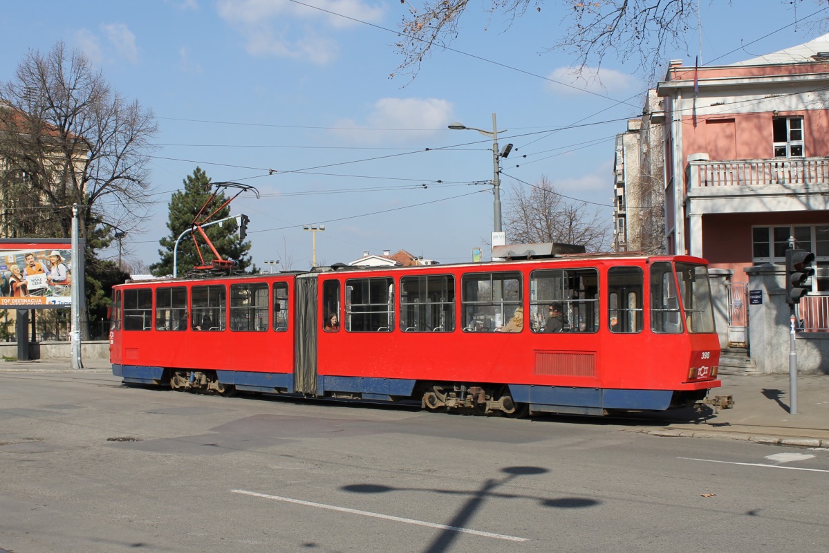 Белград, Tatra KT4YU № 398