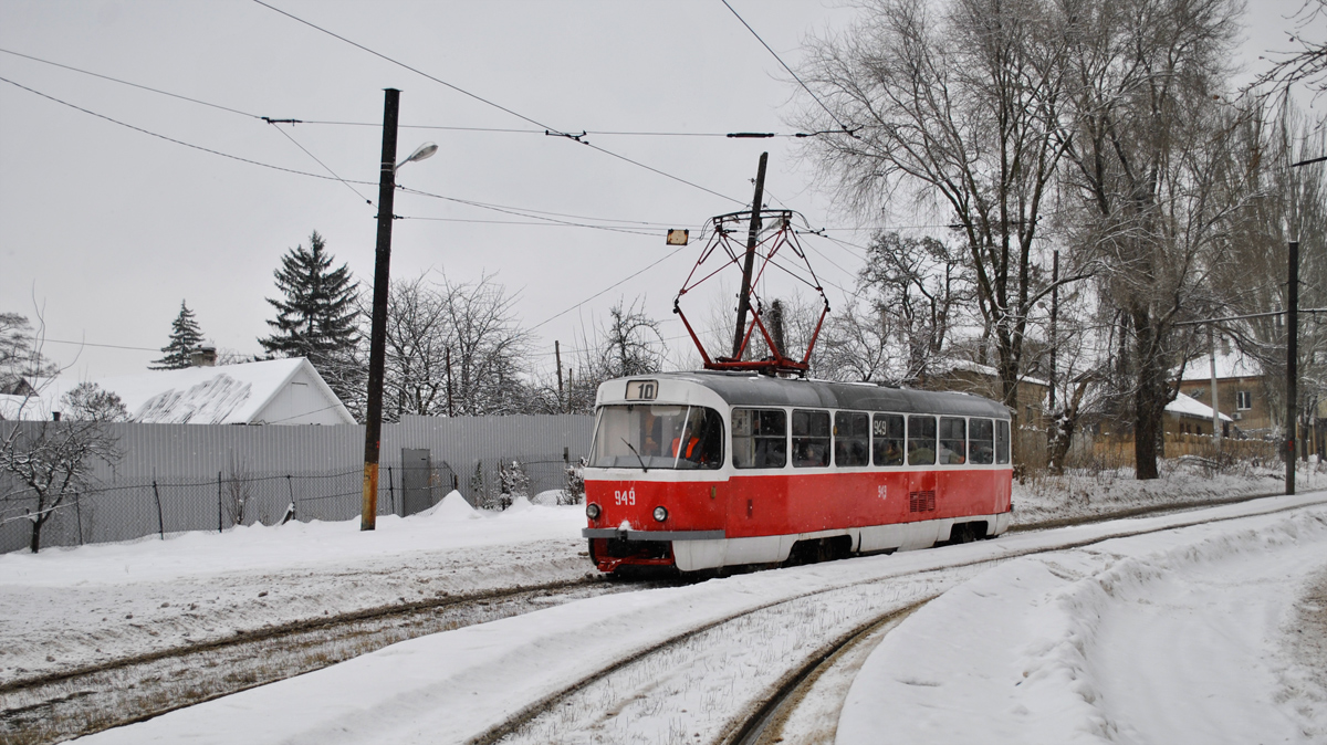 Донецк, Tatra T3SU № 949