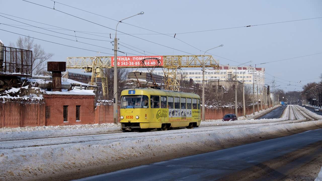 Харьков, Tatra T3SU № 583