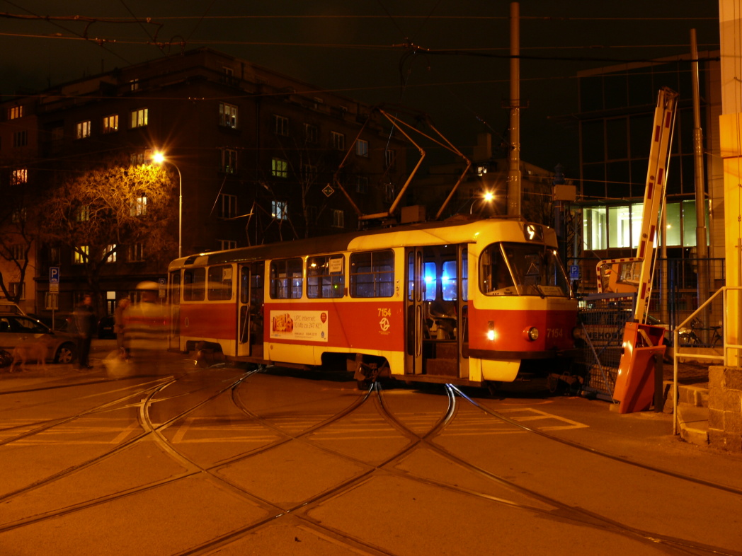 Прага, Tatra T3SUCS № 7154