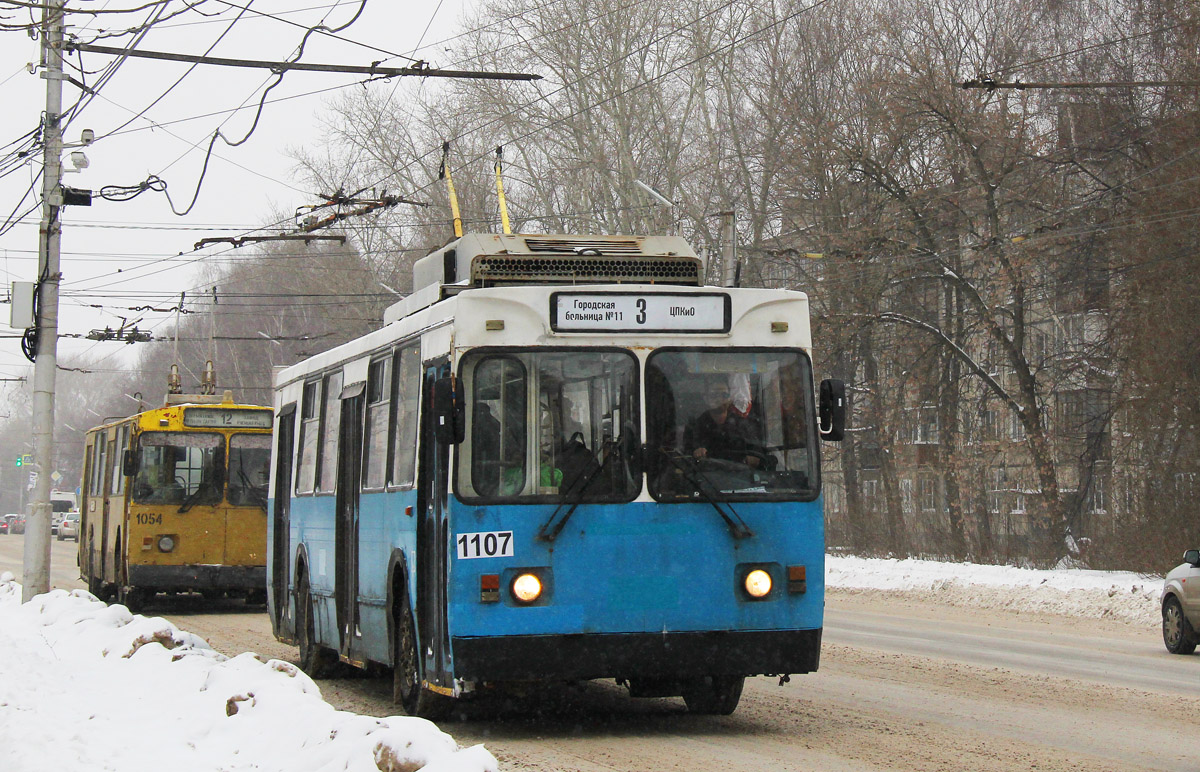 Рязань, ЗиУ-682ГМ1 (с широкой передней дверью) № 1107