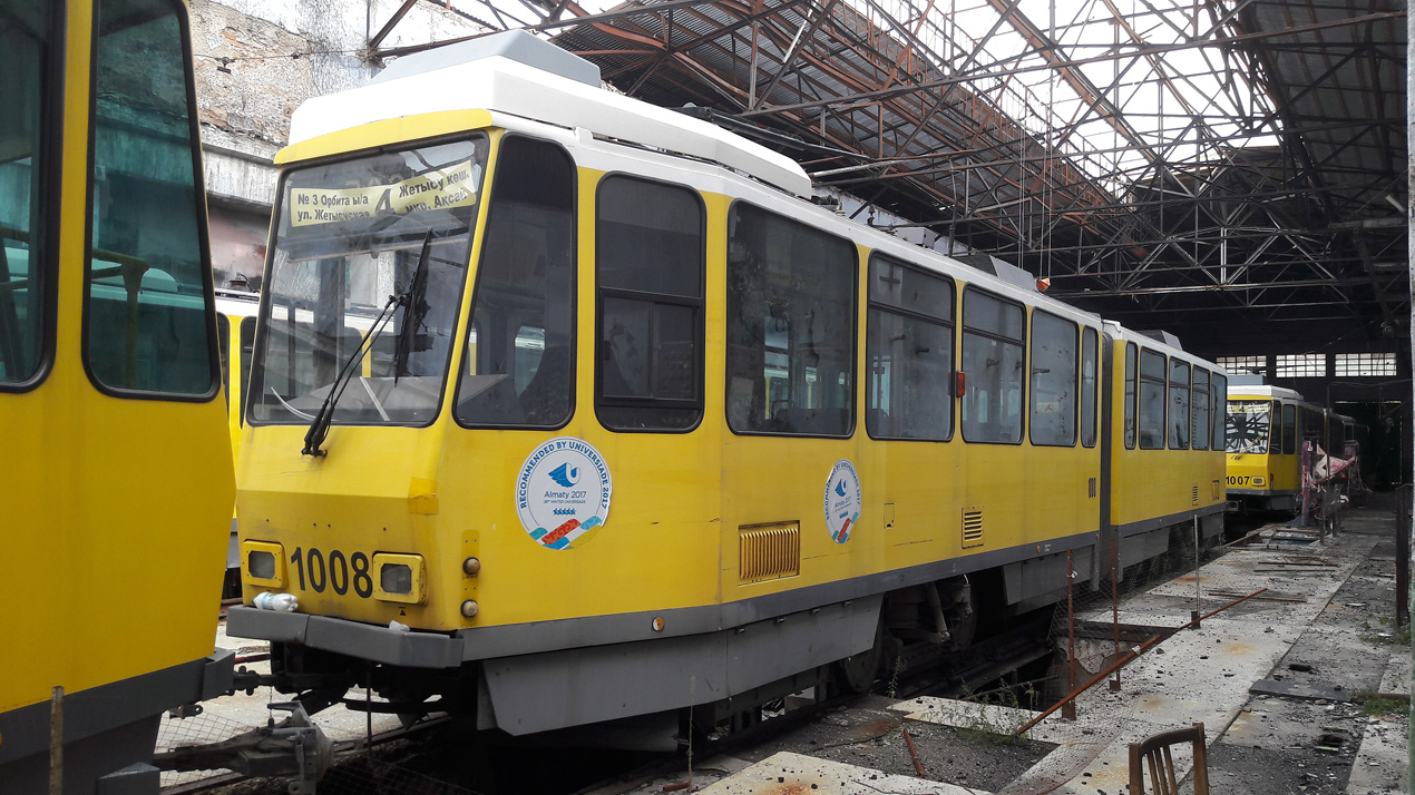 Алматы, Tatra KT4DtM № 1008