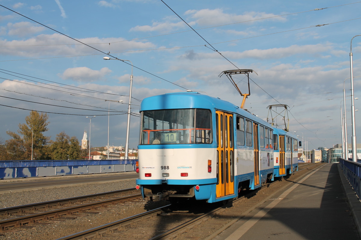 Острава, Tatra T3G № 988