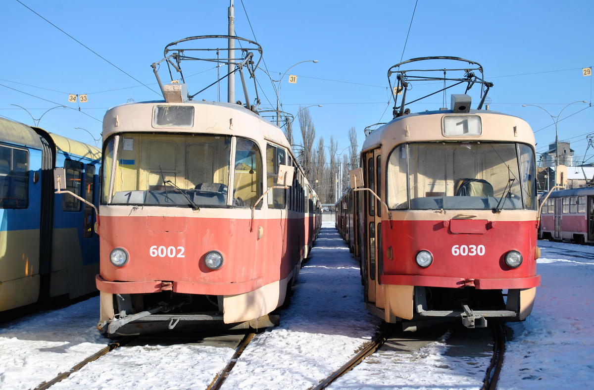 Kijiva, Tatra T3SU № 6002; Kijiva, Tatra T3SU № 6030