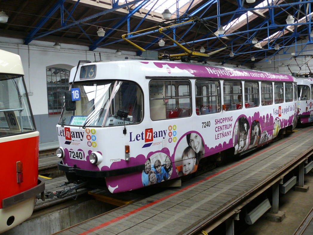 Прага, Tatra T3SUCS № 7240