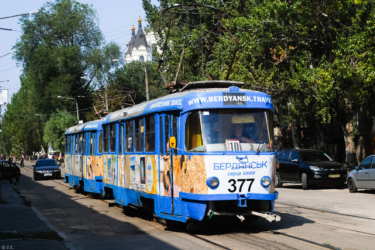 Запорожье, Tatra T3SU № 377