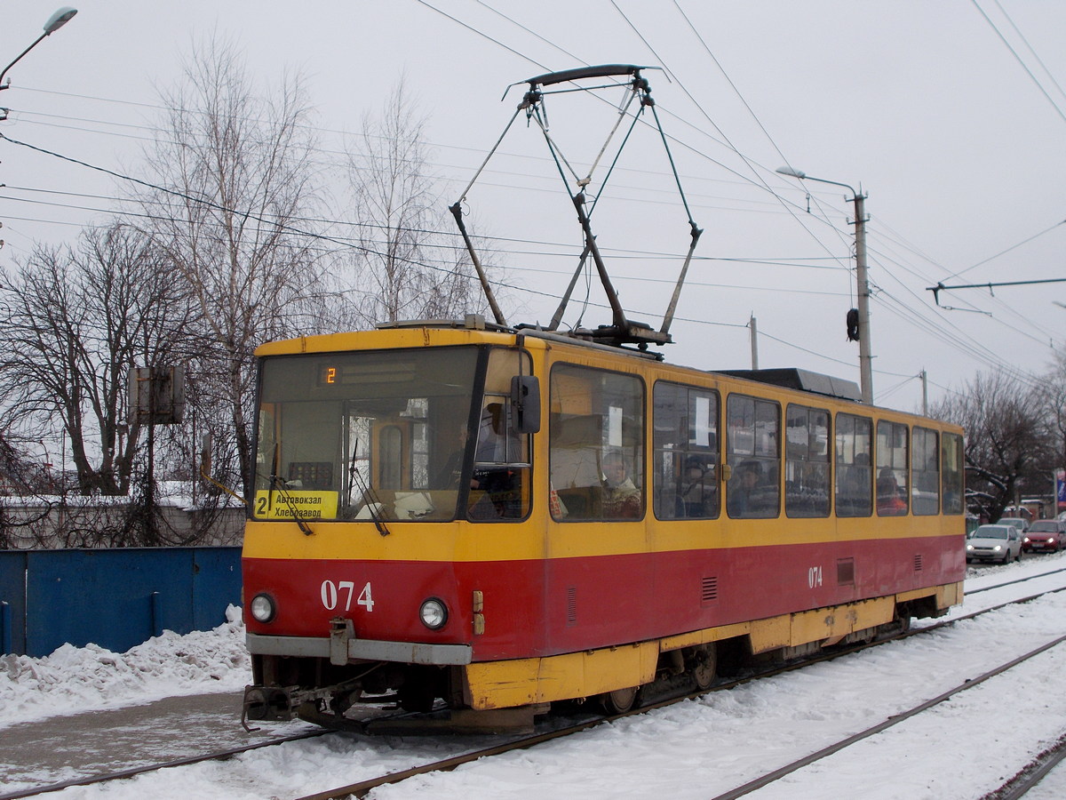 Курск, Tatra T6B5SU № 074
