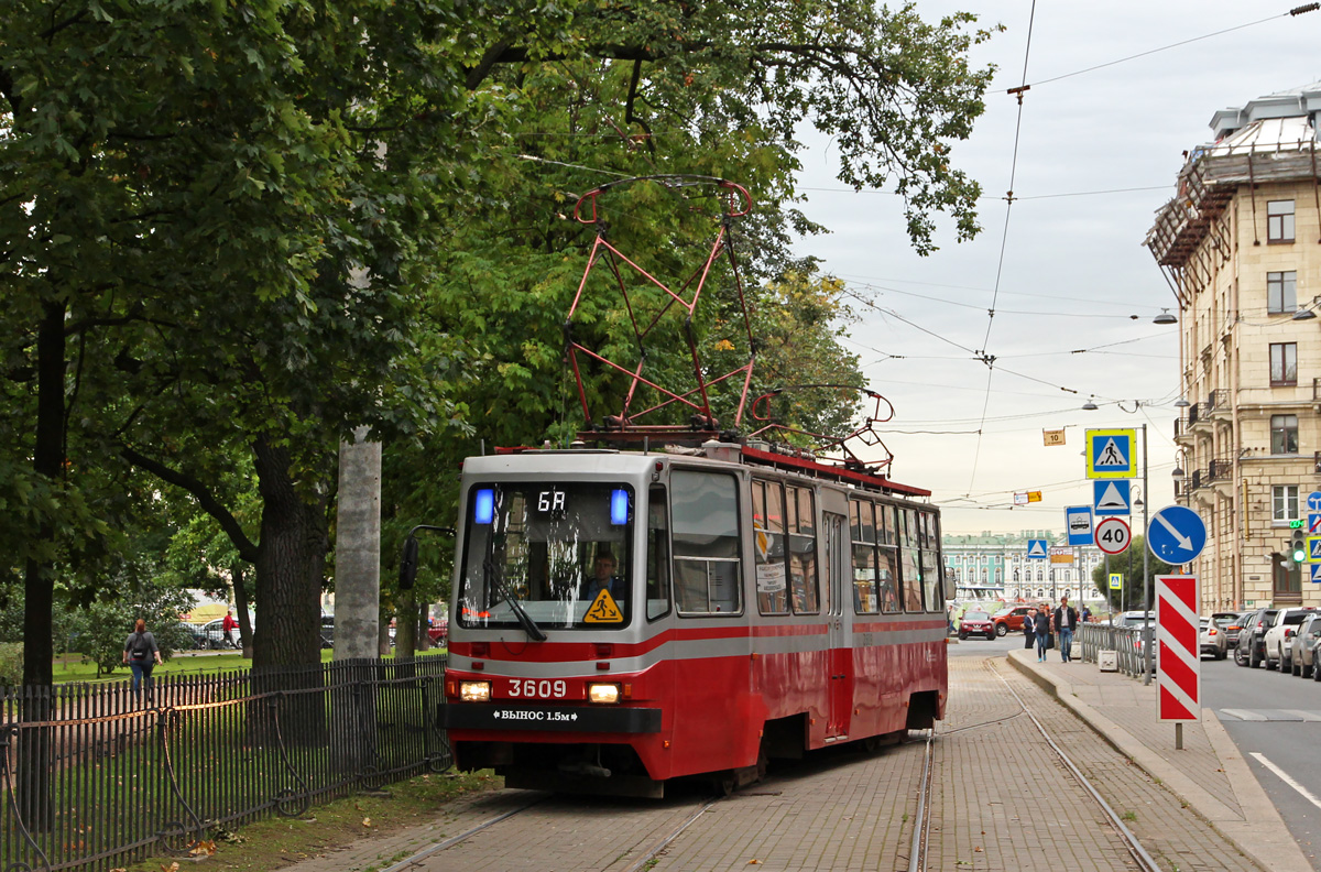 Санкт-Петербург, ТС-77 № 3609