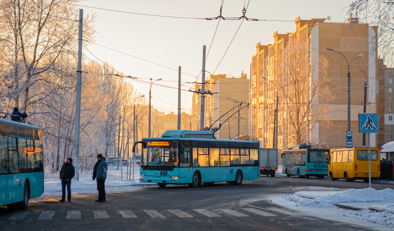 Чернигов, Еталон Т12110 «Барвінок» № 490; Чернигов — Нештатные ситуации; Чернигов — Разные фотографии