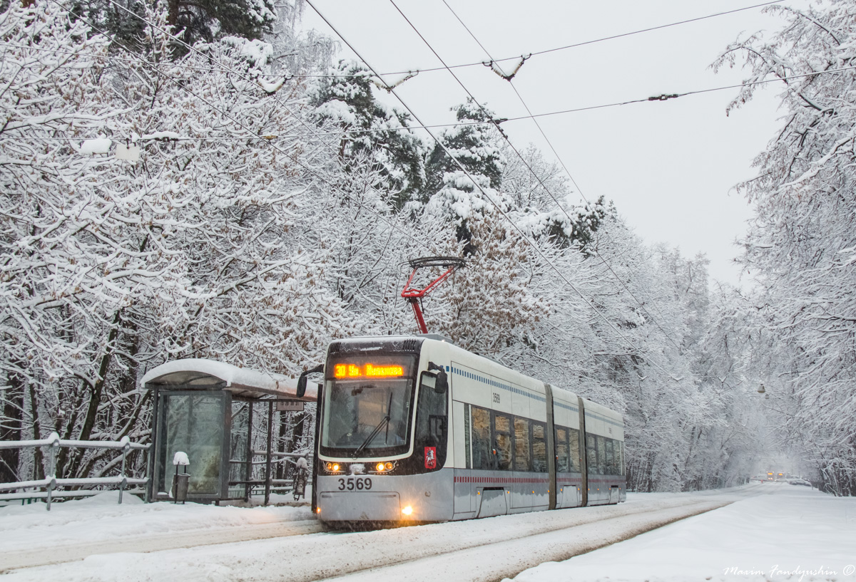 Москва, 71-414 (Pesa Fokstrot) № 3569