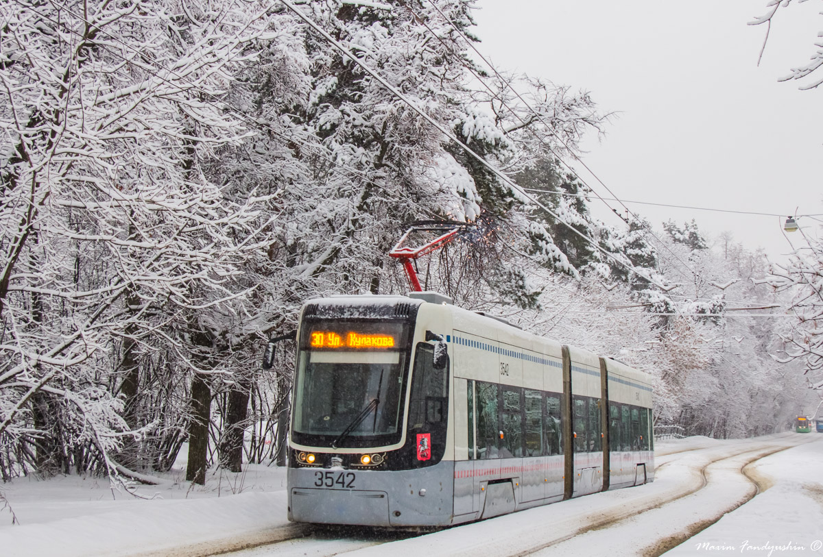 Москва, 71-414 (Pesa Fokstrot) № 3542 Москва, 71-414 (Pesa Fokstrot) № 3542