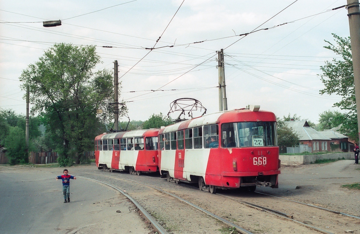 Харьков, Tatra T3SU № 668