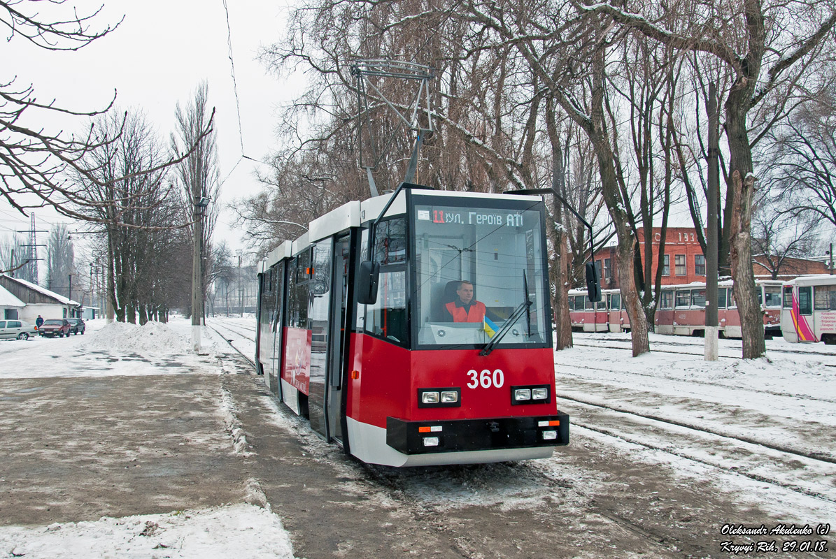 Кривой Рог, 71-605 (КТМ-5М3) № 360