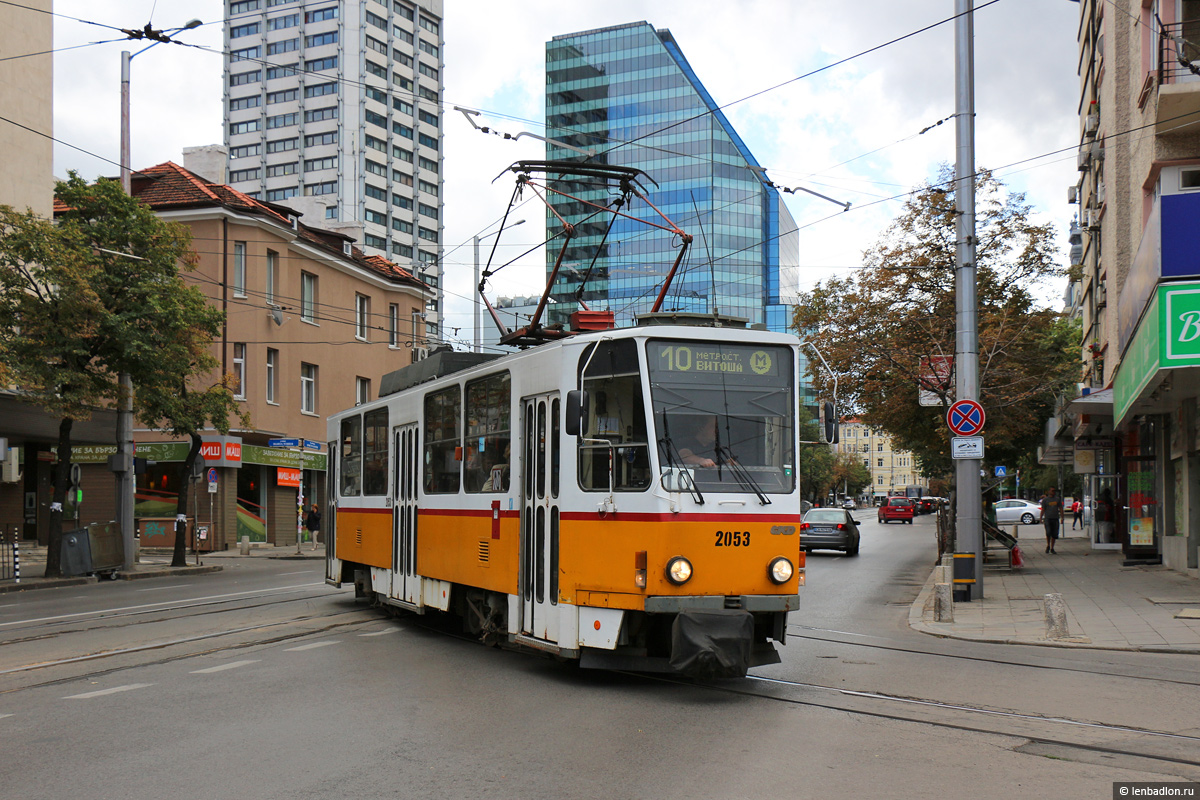 Sofia, Tatra T6A2SF № 2053