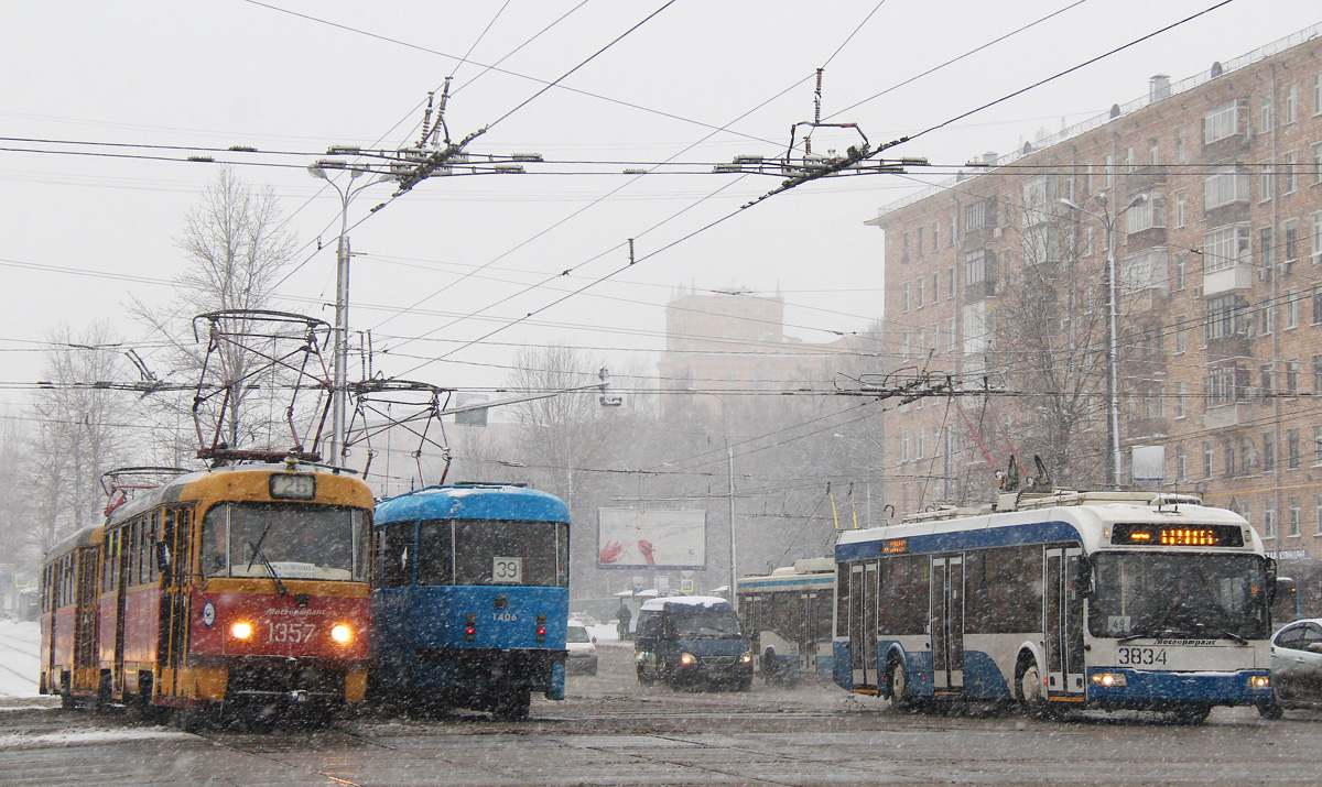 莫斯科, MTTCh # 1357; 莫斯科, BKM 321 # 3834