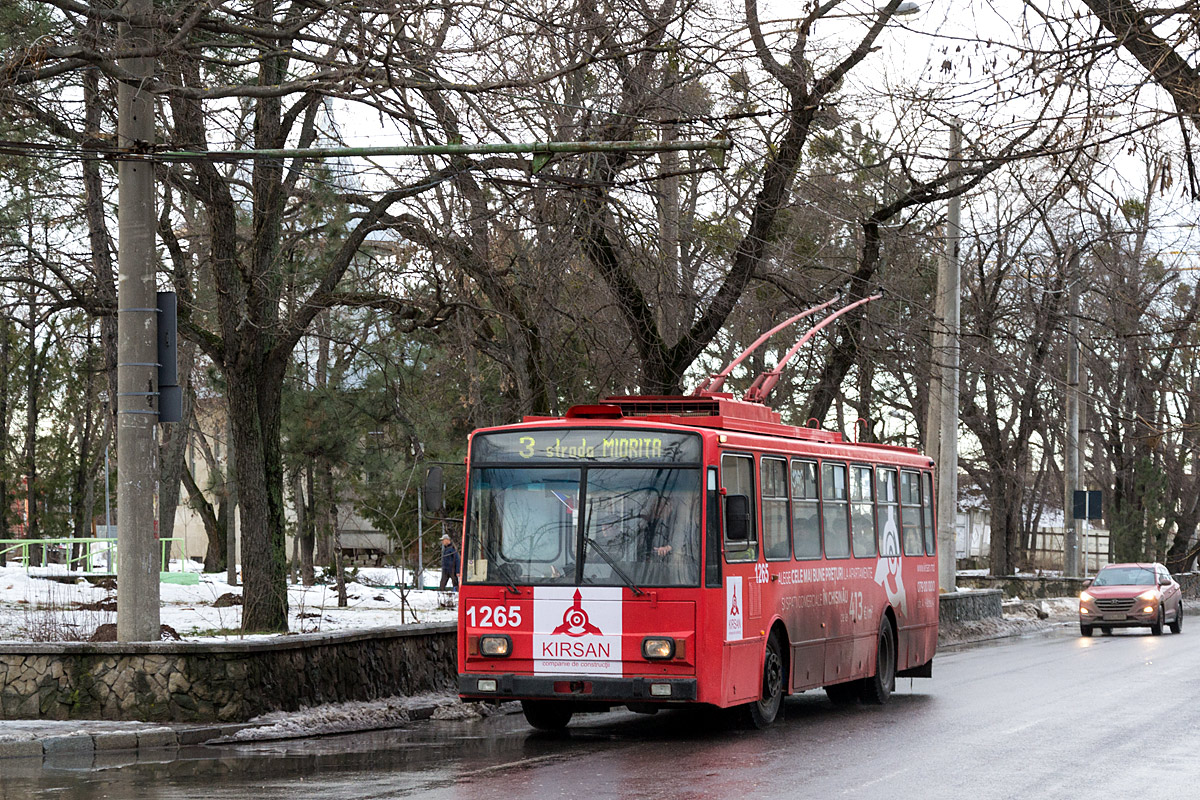 Кишинёв, Škoda 14TrDT/6M № 1265