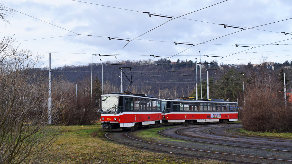 Прага, Tatra T6A5 № 8722
