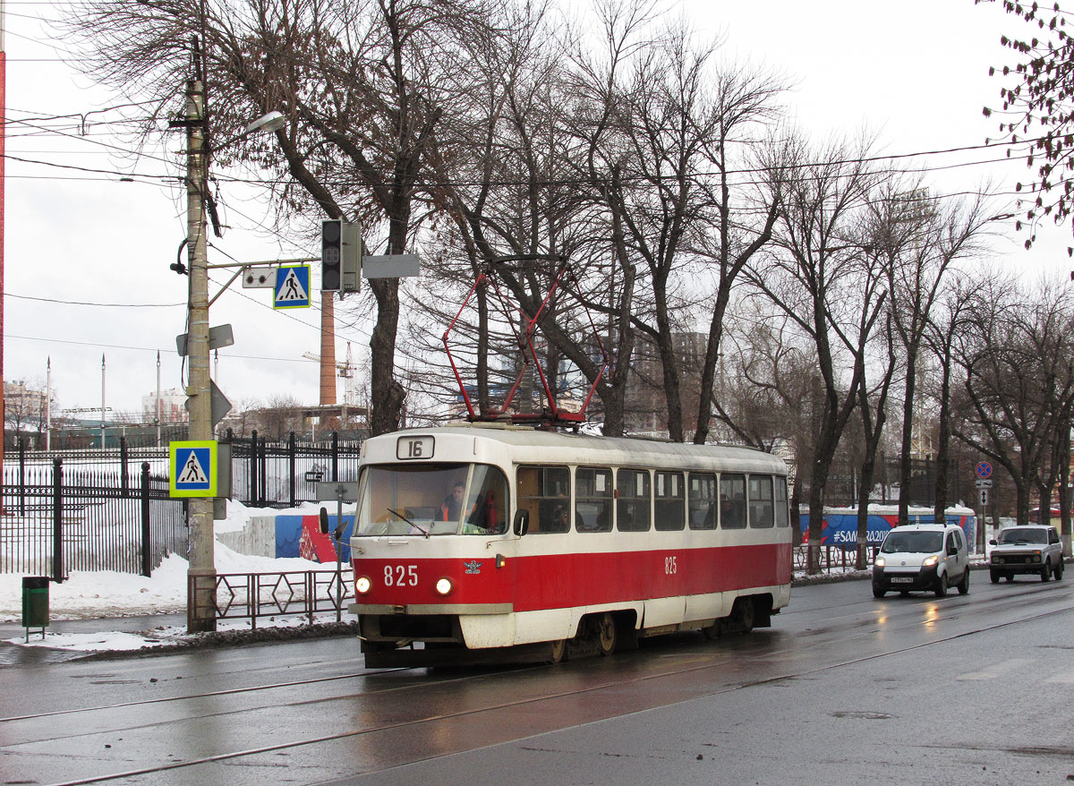 Самара, Tatra T3SU № 825