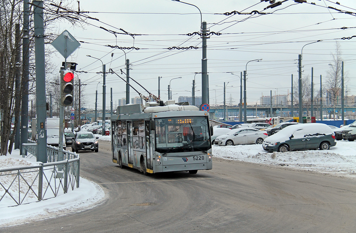 Санкт-Петербург, Тролза-5265.00 «Мегаполис» № 5220