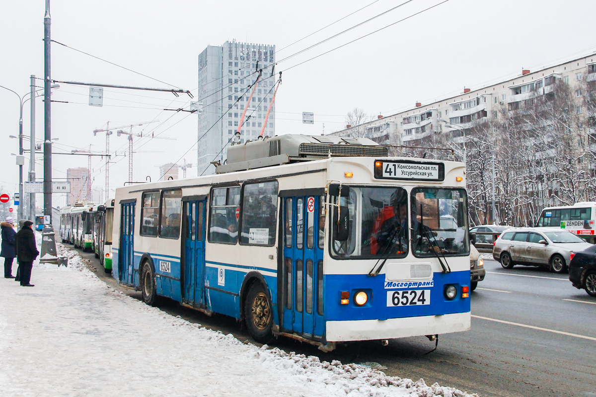 Maskava, ZiU-682GM1 (with double first door) № 6524 Maskava, ZiU-682GM1 (with double first door) № 6524