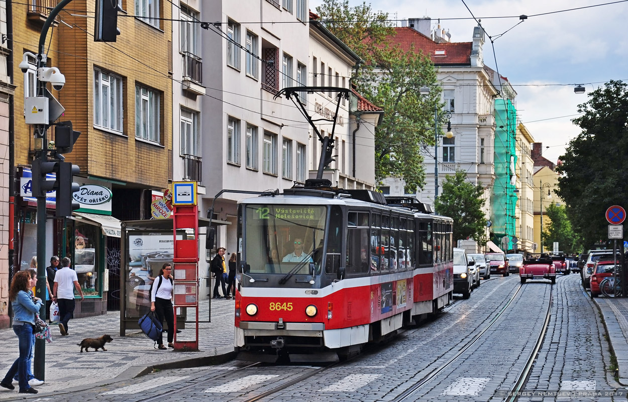 Прага, Tatra T6A5 № 8645