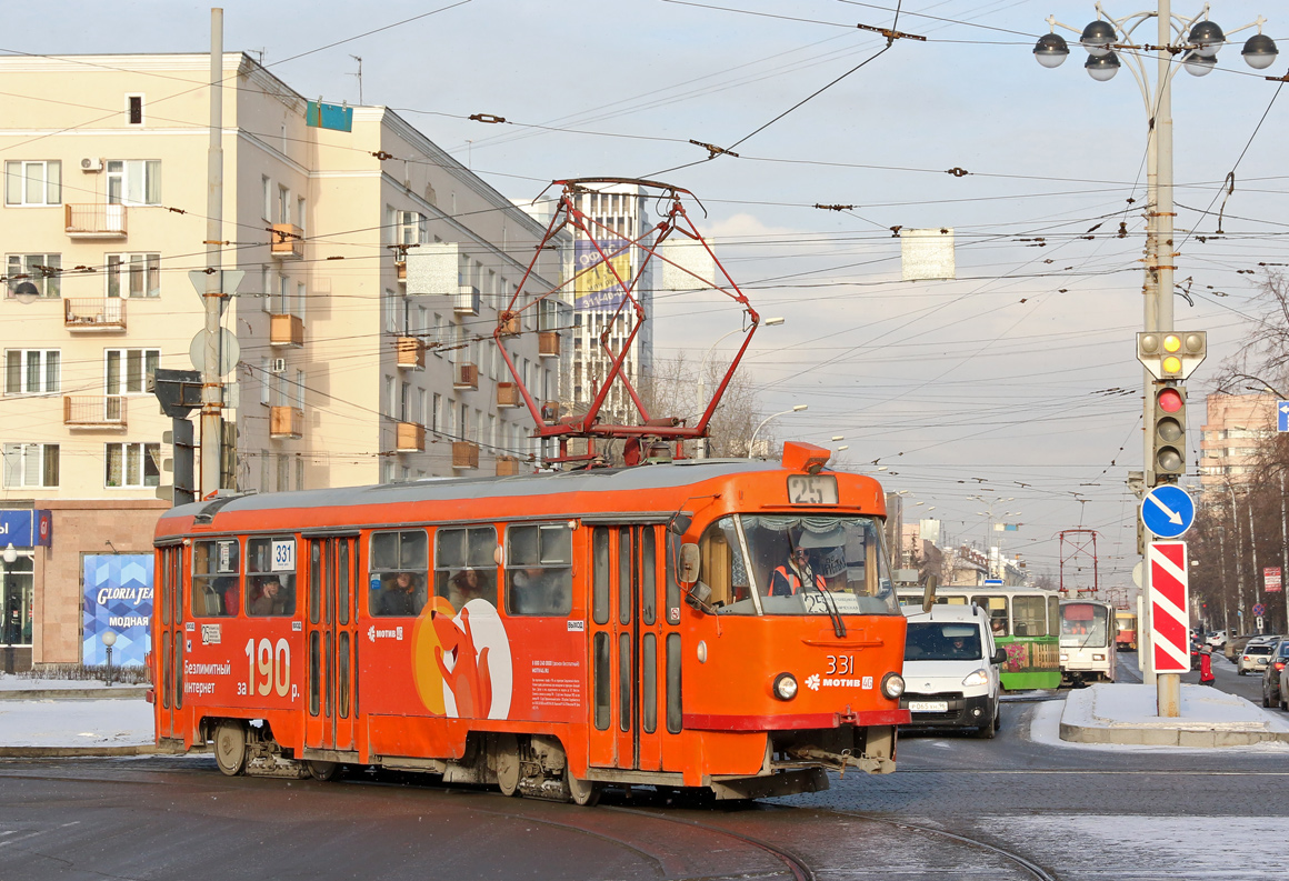 Екатеринбург, Tatra T3SU № 331